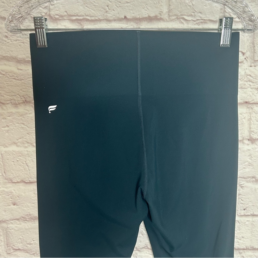 Fabletics Teal High Waisted Power Luxe Leggings - Picture 5 of 9